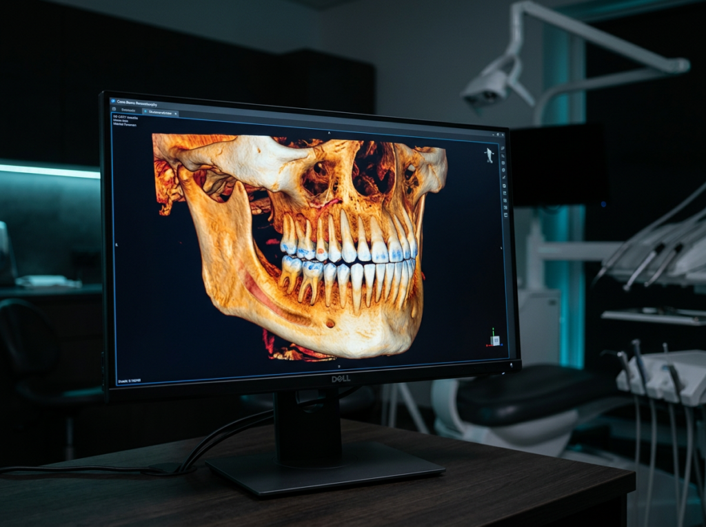 3D CBCT diş ve çene görüntülemesi