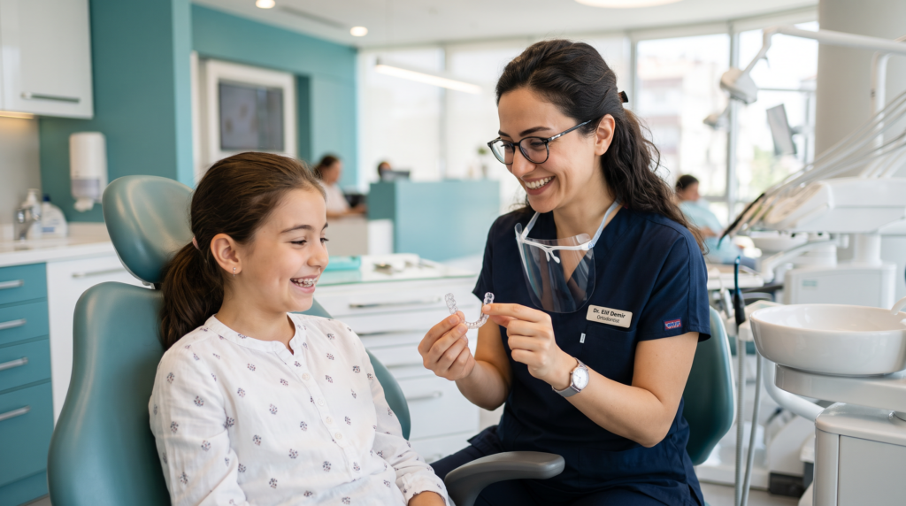 Şeffaf plak ortodonti danışmanlığı - Kemerburgaz diş kliniği