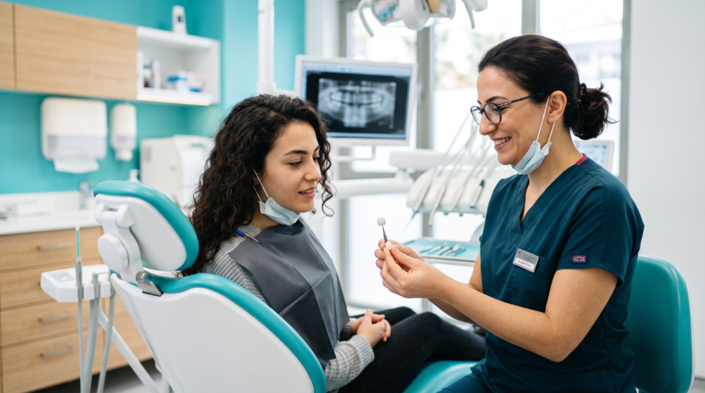 Zirkonyum kaplama danışmanlığı - Kemerburgaz diş kliniği